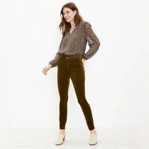 NWT LOFT Petite Skinny Corduroy High Rise Pants